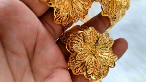 gelang kendari / gelang pesta / gelang sultan / gelang lapis emas 24k / gelang pernikahan / gelang perkawinan / gelang kondangan / gelang bugis / gelang etnik