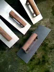 Trowel Plester Papak Raskam Cetok Semen Plat Stainless