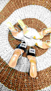 Sepatu Heel Mika Bening Transparan DV-04: Sepatu Wanita Terbaru & Kekinian