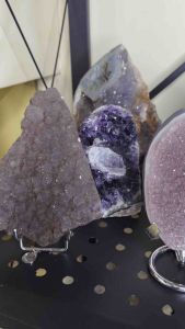Gaello Amethyst Geode Display