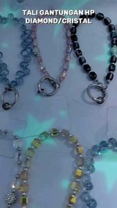 Tali Gantungan Handphone Diamond/Cristal Terbaru- Desain Mewah