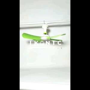 IKONIC Kipas Angin Gantung Baling Baling Heli Fan 15 / 25 Watt Kipas Angin Plafon 4 baling 30 cm / 60 cm