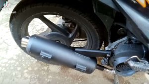 Knalpot Standar Racing Tsukigi Copy CMS Vario 110 Karbu Suara Ngebas Adem