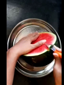Kerok Buah Eskrim Kelapa Kerokan Sendok Es Buah Semangka Blewah Melon