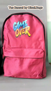 Dinai.Bags Tas Ransel Distro pria trending-Tas backpack sekolah motif Game Over