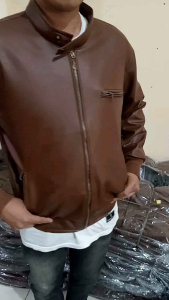 NZ - JAKET KULIT PRIA NEW MODEL CLASS