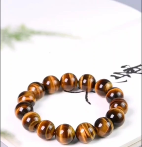 South Africa High Grade Cat Eye Yellow Tiger Eye Wealth Confidence Courage Focus Protection 南非高级闪电猫眼黄虎眼石 招财 自信 勇气 专注 保护