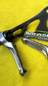 Footstep Step Belakang Ninja R/RR Carbon Celup Wtp Khusus Knalpot Cobra