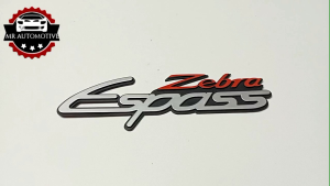 Logo Emblem Bagasi Tulisan Zebra Espass Original