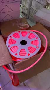 ไฟนีออนเฟล็กซ์ 220VไฟRGBไฟเส้นLED✅ยาว50เมตร✅สามารถเปลี่ยนสีได้ค่ะ✅1ม้วนแถมรีโมทคอนโทรล2ชุดค่ะ