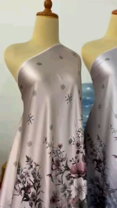 Kain Meteran Arabian Silk Motif Dubai Look Like Vanilla Hijab//Baju Vanilla Hijab//Bahan Baju Lebaran