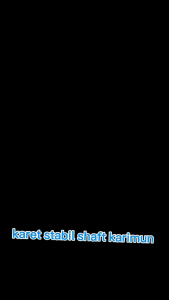 Karet Stabil Depan Shaft Karimun Kotak SL 410 Custom 1 Set Kanan Kiri