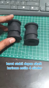 Karet Stabil Depan Shaft Karimun Estilo 4Slinder Custom 1Set Kanan Kiri