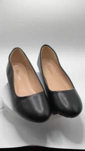 Black Shoes/office shoes Flat Extra size: 40-43 comfy and comfortable to wear