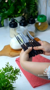 Pisau Garnish Ukir Buah Sayur Satu Set