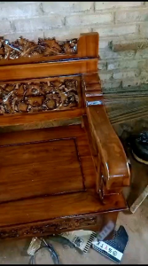 Kursi Tamu Sudut Kayu Jati Terbaru Terlaris