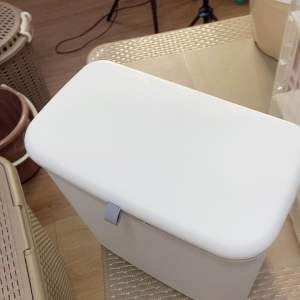 12L Wall-Mounted Kitchen Dry Wet Separation Trash Can Multi-Functional Compartment Classification Trash Bin