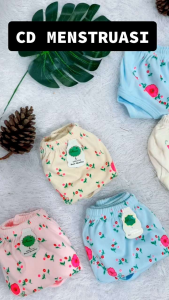 Celana dalam wanita katun megaria motif bunga cd menstruasi/haid ukuran s/m/l/xl/xxl CELANA DALAM REMAJA DAN DEWASA