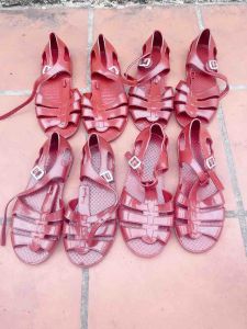 Dép dọ nam -nữ mầu nâu-dép xăng đan nam đi rừnglao động có quai khoá siêu bền hàng nhựa chất dẻodai siêu bền