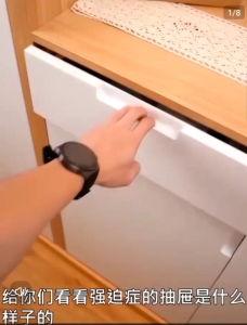 OHHDEER Adjustable Drawer Divider Arylic Clapboard Closet Cabinet Storage Division Organizer 27-52cm