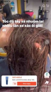 Kem xả khô Ecostaz phục hồi và dưỡng tóc mềm mượt Aqua BB Hair Cream 150ml