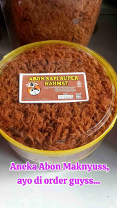 ABON SAPI SUPER ABON RAHMAT SUPER ASLI ENAK MURAH LEZAT HALAL PRAKTIS GURIH MANIS - PEDAS MANIS 150 GRAM