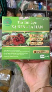 Trà Xạ đen la hán nấm lim xanh(40 túi lọc)Thải Độcthanh nhiệtmỡ máuHuyết ápngăn ngừa và hỗ trợ Ung thư- đặc sản tây bắc 333
