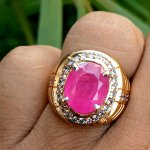 CINCIN BATU RUBY CORONDUM KUALITAS TOP