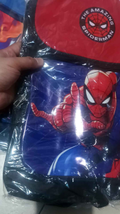 Tas Ransel Gendong Anak SD TK Karakter Super Hero Gambar Spidermen Betmen Ultramen Murah Berkualitas