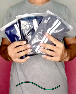 mangset stripe jumbo pria/wanita/cotton combed 30s premium