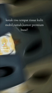 kotak tisu tempat tissue kulit mobilrumahkantor premium busa