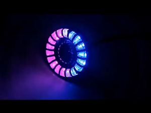 LAMPU LED DEPAN PROJEKSI & LASER CUT OFF SENJA RGB