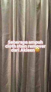 Cloth stain remover Akleen NEW PACKAGING ORIGINAL / FREE GIFT / penghilang noda membandal / noda tinta / noda darah / noda jamur