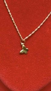 SAUDI 18K Gold necklace butterfly pawnable