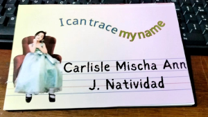 Personalized Tracing Pad for Young Learners (Pakibasa po muna ang description bago magcheck out) Cursive Alphabet Number Shapes Tracing Sentence Practice