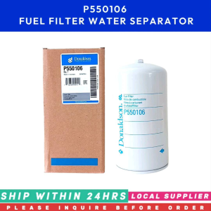P550106 FUEL FILTER WATER SEPARATOR SPIN-ON [LOCAL STOCK. READY TO SHIP WITHIN 24HRS.] FOR DONALDSON ENGINE PART