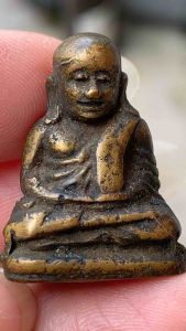 หลวงพ่อเงิน พิมพ์หูบายศรี เนื้อทองเหลือง ส่งตามภาพ พระเครื่อง พ่อเงิน