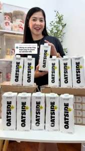 【READY TO SHIP】Oatside Milk Barista Blend Oat Milk 1L and 200ml Available| No saturated fats lactose-free less sugar No added-flavors gums & emulsifiers - Barista-Grade-Froths to create the silkiest densest microfoam for latte art