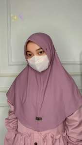 Hijab Bergo Sport Marshanda Sk23 Collection Jilbab Instan Sport Menutup Dada