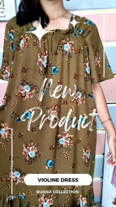 Daster Kekinian/Dress Rayon/Daster Viral/Daster fuji/LD120