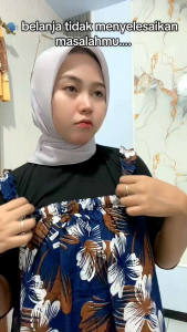 YUKENSI RAYON DASTER TANPA LENGAN DRESS KUTUNG JUMBO MOTIF TERBARU TRENDING