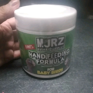 Mjrz Handfeeding Formula (250 grams) for Lovebirds Cockatiels Finches handfeed bird