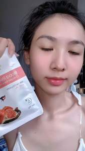 MẶT NẠ DỪA COLLAGEN FAIRY 6 MIẾNG/HỘP Hỗ trợ dưỡng sáng cấp ẩm chống lão hoá (tặng thêm 3 Miếng Nạ Dừa tổng nhận 9 miếng + 1 Sữa Rửa Mặt mini + 1 Kẹp Tóc)