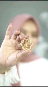Bros signature flower by Linalivia mempercantik hijabmu