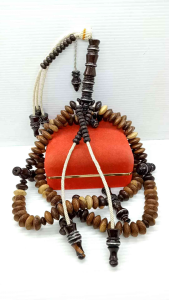 Tasbih Kayu Kelor Emas Kombinasi Galih Asem A479