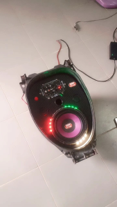 เครื่องเสียงใต้เบาะรถมอเตอร์ไซค์ Yamaha Nouvo MX