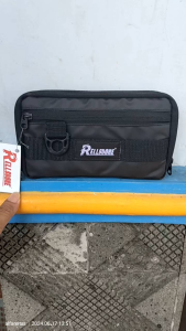 Clucth Bag Rellstore / Tas Pinggang Waterproof / Pouch Bag / Hand Bag Tempat HP Real Pict