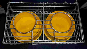 Galvanized Birds feeder and waterer Holder