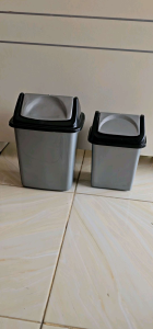 Mitra Loka Tong Sampah 5 Liter Keranjang Sampah Tutup Goyang Mercury