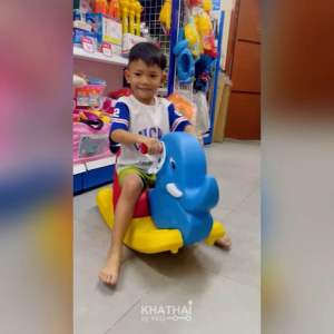 ช้างโยก ม้าโยก โยกเยก เก้าอี้เต็ม นั่งสบาย KD-0161-0162